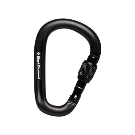 Black Diamond PearLock screw carabiner