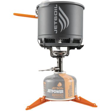 Jetboil Stash gas stove and 0.8 L cup