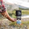 Jetboil MicroMo regulated gas stove and 0.8 L cup