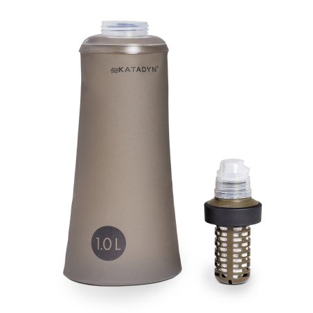 BeFree Katadyn water filter and flask - 1 L - Tactical