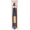 Opinel Knife n°8 Black - Tradition 8.5 cm - Black stainless steel, oak