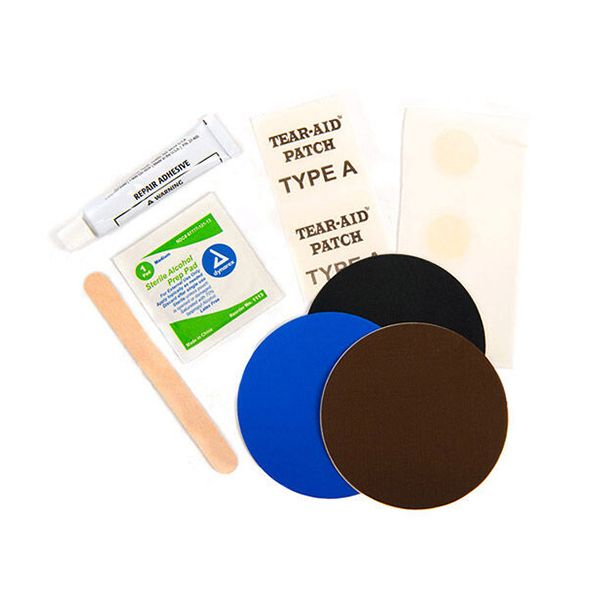 Permanent repair kit for air mattresses