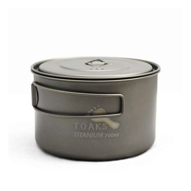 Toaks Ultralight Titanium Casserole - 0.7 L