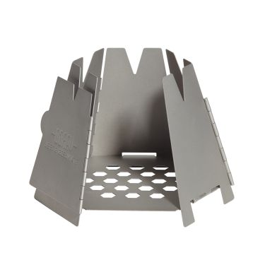 Vargo Hexagon folding wood stove - Stainless steel