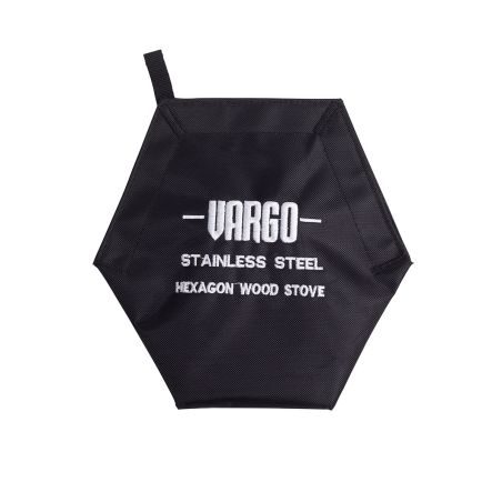 Vargo Hexagon folding wood stove - Stainless steel