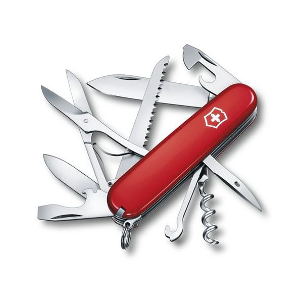 Victorinox Swiss Pocket Knife Huntsman - 15 tools - Red