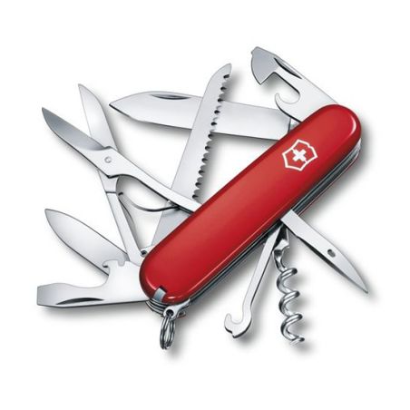 Victorinox Swiss Pocket Knife Huntsman - 15 tools - Red