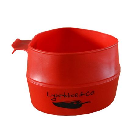 Red foldable bowl - Fold-A-Cup Big - 0,6 L