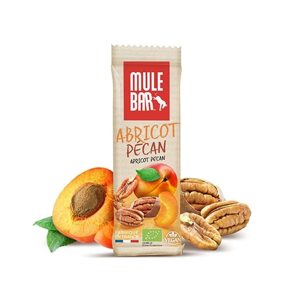 Mulebar organic energy bar - Apricot, walnut