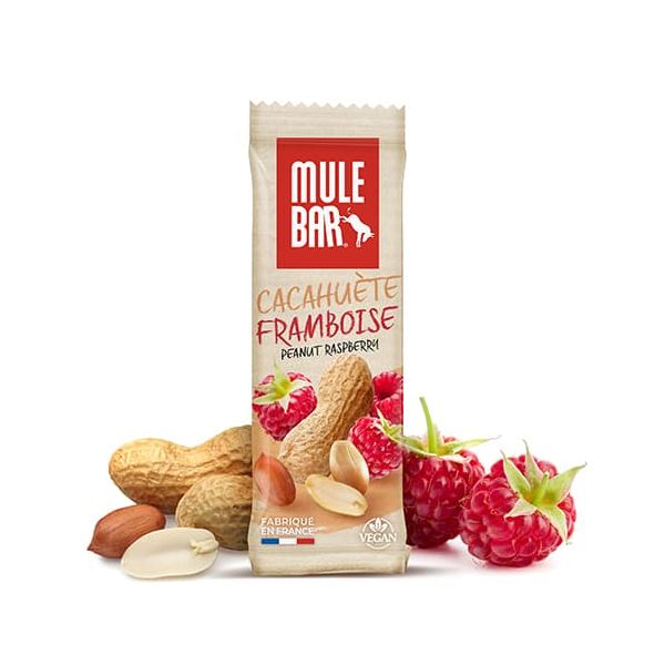 Mulebar energy bar - Peanut, raspberry