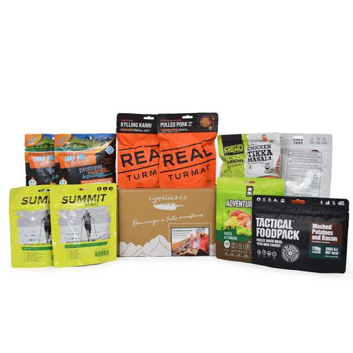 Set of dishes - 10 best-sellers - Freeze dried meals