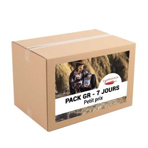 7-day Hiking pack - Low prices - Freeze dried meals